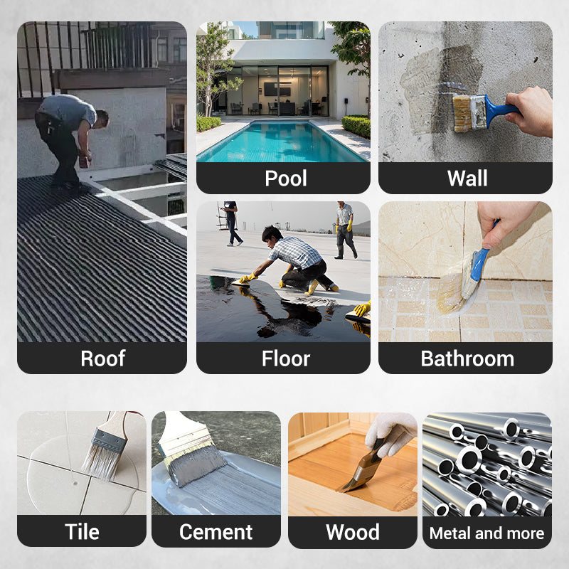 🔥Half price sale! Multifunctional waterproof polyurethane coating